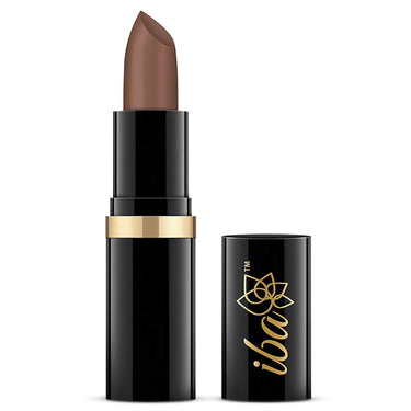 Iba Pure Lips Moisture Rich Lipstick for Women- A38 Brown Sugar, 4g | High Glossy, Creamy Finish & Smooth Texture| Hydrated Lips | Enriched with Vitamin E, Coconut Oil & Shea Butter | Intense Colour & Highly Pigmented | Lip Makeup